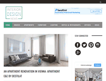 Tablet Screenshot of interior-design-news.com